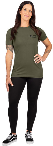 FXR Elevate Premium Womens Short Sleeve T-Shirt