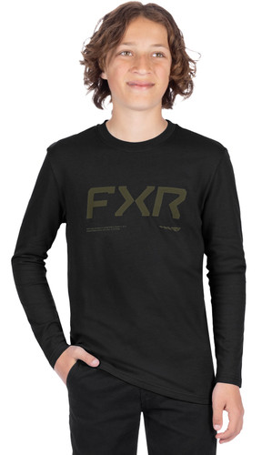 FXR Hydrogen Premium Youth Long Sleeve T-Shirt