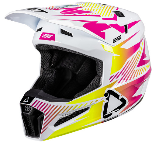 Leatt 3.5 MX Offroad Helmet Kit w/Velocity 4.5 Goggles