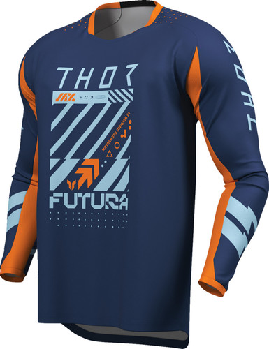 Thor Launchmode Futura Mens MX Offroad Jersey
