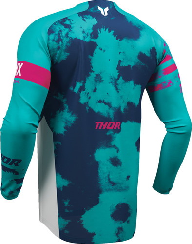 Thor Launchmode Bleach Mens MX Offroad Jersey