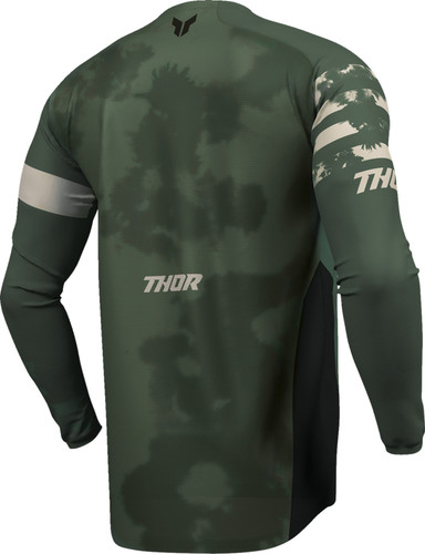 Thor Launchmode Bleach Mens MX Offroad Jersey