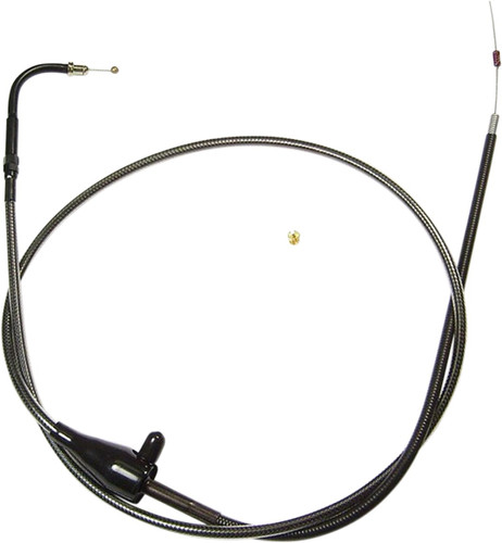 Magnum 46-7/8" Black Pearl Braided Throttle/Idle Cable (44288)