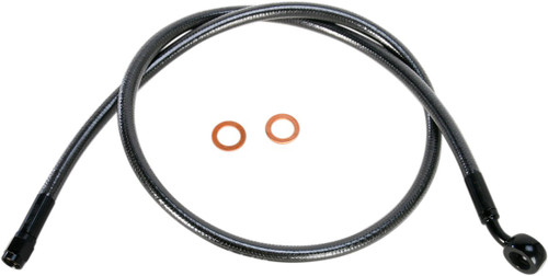 Magnum Black Pearl 34" ABS Upper Brake Line 7/16" 35° Banjo (AS47934)