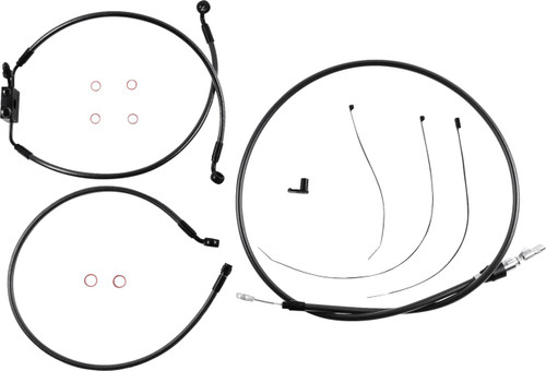 Magnum Black Pearl Cable Installation Kit for 8" Rise Handlebars (4871128)
