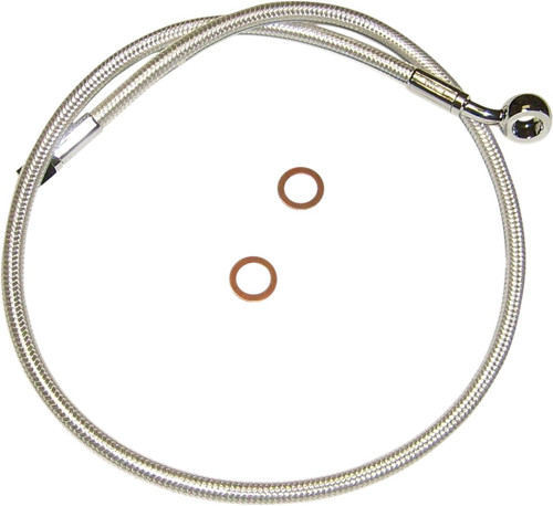 Magnum 22" ABS Upper Brake Line w/ 12mm 35° Banjo Fitting (AS378122)