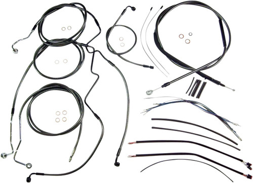 Magnum Black Pearl Cable Installation Kit for 18"-20" Handlebars (487843)