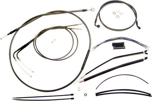 Magnum Black Pearl Cable Installation Kit for 15"-17" Handlebars (487272)