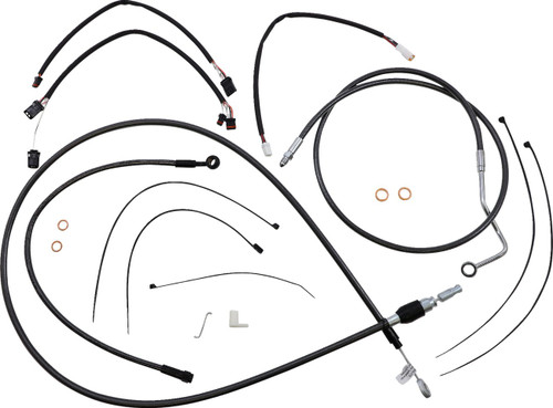 Magnum Black Pearl Cable Installation Kit for 15"-17" Handlebars (4871142)