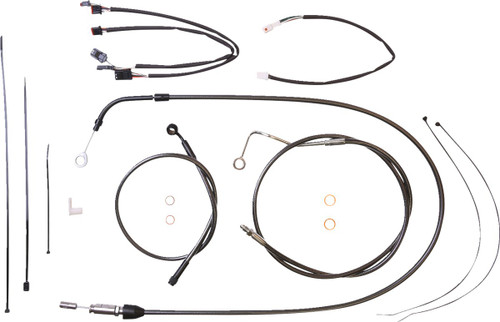 Magnum Black Pearl Cable Installation Kit for 12"-14" Handlebars (4871171)