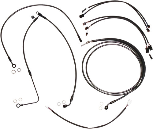 Magnum Black Pearl Cable Installation Kit for 12"-14" Handlebars (487821)