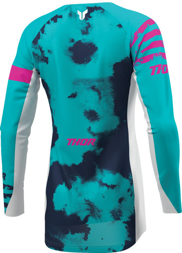 Thor Launchmode Bleach Womens MX Offroad Jersey