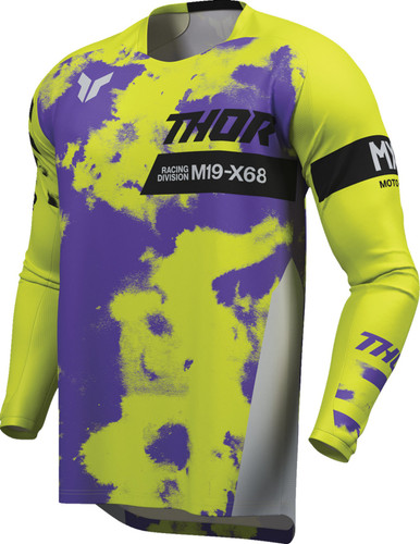 Thor Launchmode Bleach Youth MX Offroad Jersey