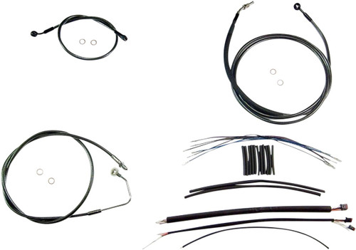 Magnum Black Pearl Upper Handlebar Installation Kit for 12"-14" Bars (487851)