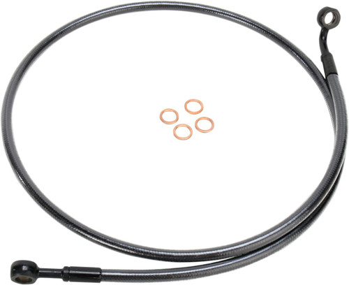 Magnum 46" E-Z Align Black Pearl Front Brake Line (46746SW)