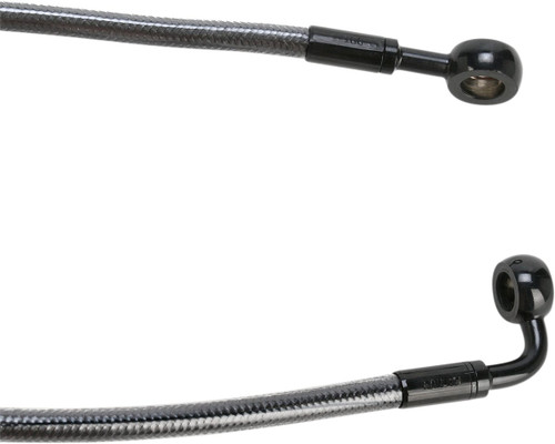 Magnum 38" E-Z Align Black Pearl Front Brake Line (46438SW)