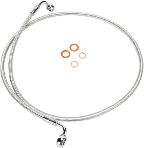 Magnum 46" E-Z Align Sterling Chromite II Front Brake Line (36246SW)