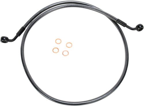 Magnum 46" E-Z Align Black Pearl Front Brake Line (46646SW)