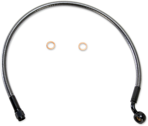 Magnum 20" Black Pearl Brake Line w/ 10mm 35° Banjo Fitting (AS47120)