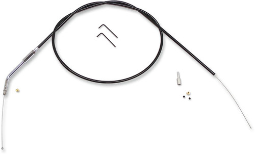 Magnum BYO Black Throttle/Idle Cable Kit w/ 45° Fitting (493634)