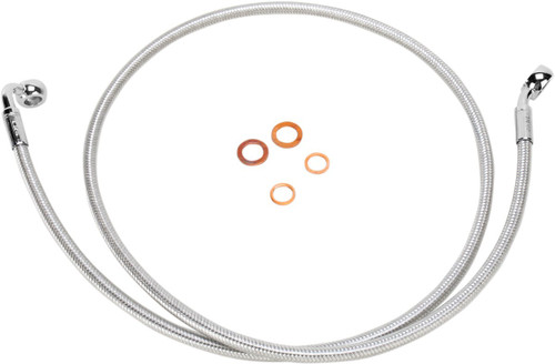 Magnum 43" E-Z Align Sterling Chromite II Front Brake Line (36143SW)