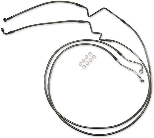 Magnum Black Pearl Dual Disc ABS Lower Brake Line Kit (AS47016)