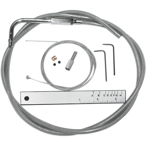 Magnum BYO Stainless Idle Cable Kit w/ 45° Fitting (394524)