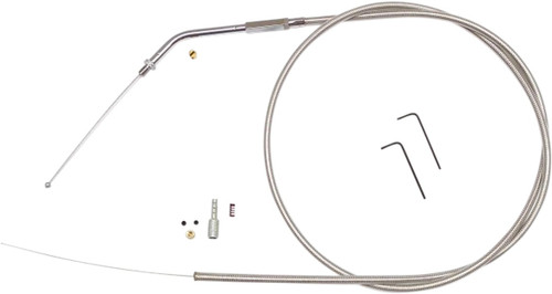 Magnum BYO Stainless Idle Cable Kit w/ 45° Fitting (394534)