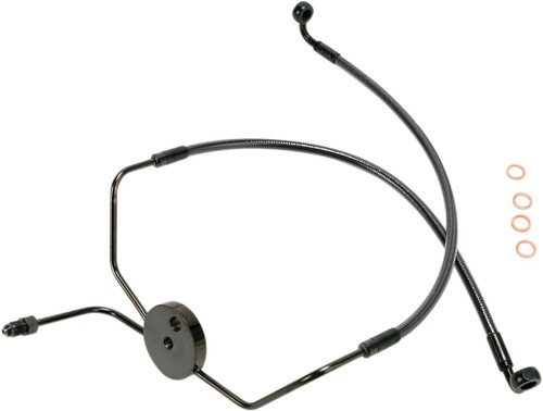Magnum Black Pearl Dual Disc Non-ABS Lower Brake Line Kit (47005)