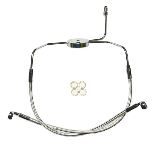 Magnum Sterling Chromite II Dual Disc Non-ABS Lower Brake Line Kit (37013)