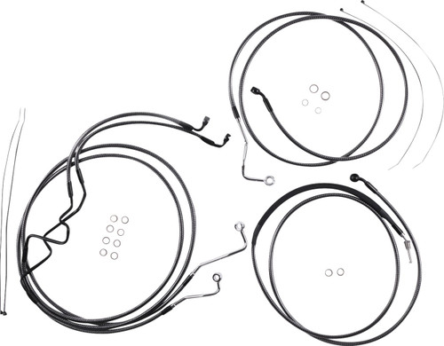 Magnum Karbonfibr Handlebar Installation Kit for 10" Rise Bars (787925)