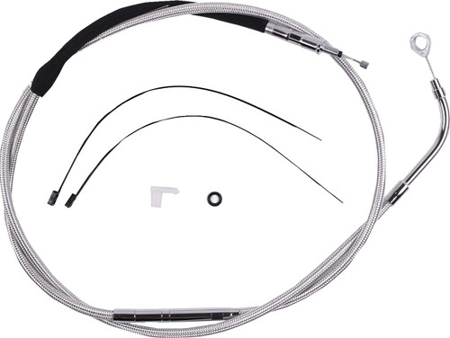 Magnum 67-3/4" High-Efficiency Polished Stainless Clutch Cable (52362HE)