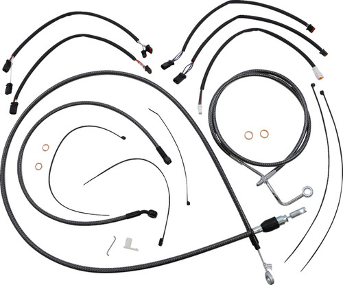 Magnum Karbonfibr Handlebar Installation Kit for 15"-17" Bars (7871132)