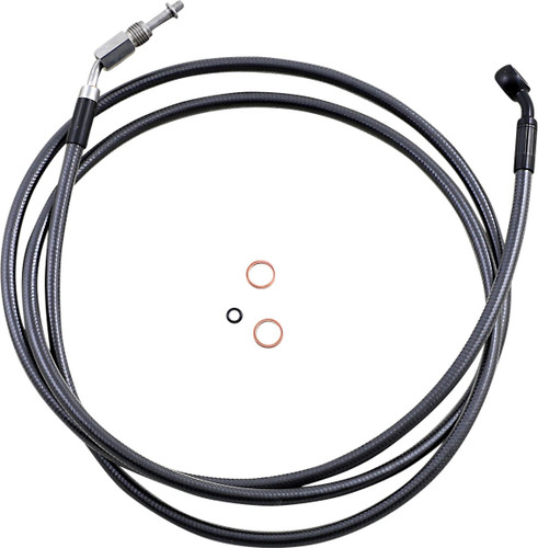 Magnum 74" Black Pearl Hydraulic Clutch Line 10mm 35° Banjo (41274CVO)