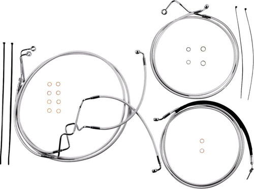 Magnum Sterling Chromite Handlebar Installation Kit for 10" Rise Bars (387875)
