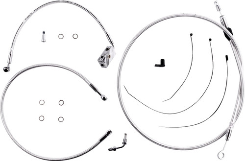 Magnum Sterling Chromite Handlebar Installation Kit for 6" Rise Bars (3871256)