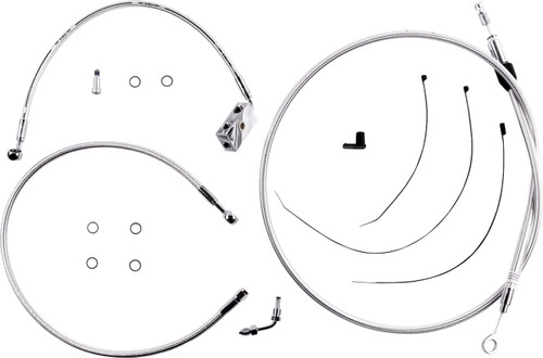 Magnum Sterling Chromite Handlebar Installation Kit for 8" Rise Bars (3871258)