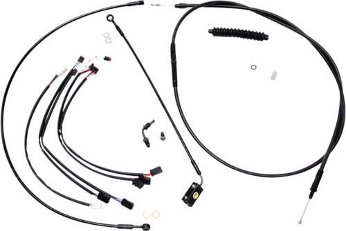 Magnum Black XR Handlebar Installation Kit for 12"-14" Ape Hangers (486941)