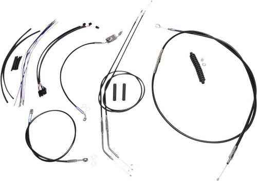 Magnum Black XR Handlebar Installation Kit for 10"-12" Ape Hangers (489672)