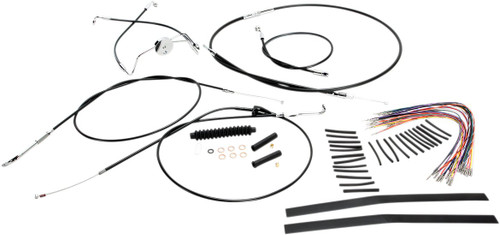 Magnum Black XR Handlebar Installation Kit for 15"-17" Ape Hangers (489282)