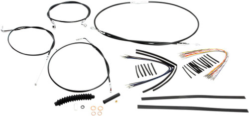 Magnum Black XR Handlebar Installation Kit for 12"-14" Ape Hangers (489441)