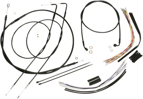 Magnum Black XR Handlebar Installation Kit for 12"-14" Ape Hangers (486381)