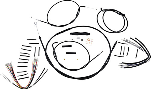 Magnum Black XR Handlebar Installation Kit for 12"-14" Ape Hangers (486251)