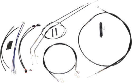 Magnum Black XR Handlebar Installation Kit for 10"-12" Ape Hangers (489662)