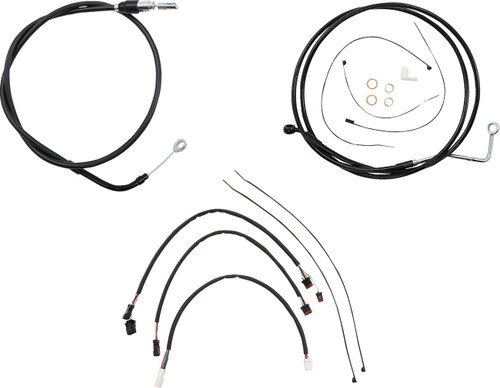 Magnum Black XR Handlebar Installation Kit for 12"-14" Ape Hangers (4861171)
