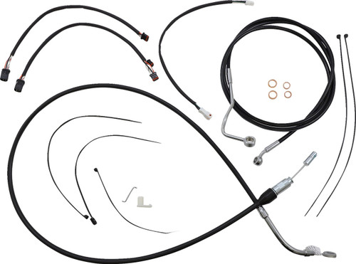 Magnum Black XR Handlebar Installation Kit for 15"-17" Ape Hangers (4891172)