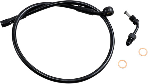 Magnum Black 25" XR Upper Brake Line w/ Adapter (SBB1501-25)