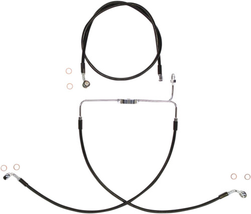 Magnum Black XR Front Brake Line Kit (SBC1310-25)