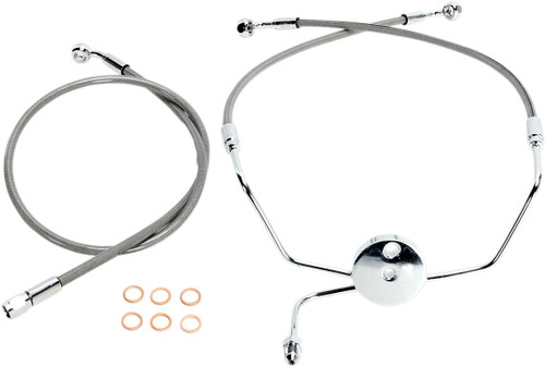 Magnum Stainless XR Front Brake Line Kit (SSC1307-33)