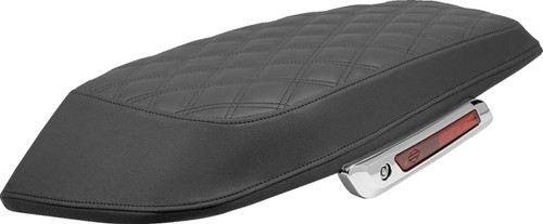 Saddlemen Lattice Stitch Black Saddlebag Lid Covers (L870-23-LS)